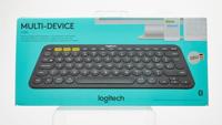 Logitech K380 Multi-Device Bluetooth® Keyboard toetsenbord QWERTZ Duits Grijs - thumbnail