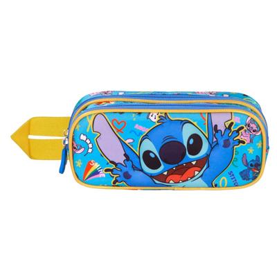 Lilo & Stitch 3D Double Pencil case Hello Blue