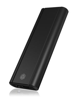 ICY BOX IB-1807MT-C31 behuizing voor opslagstations SDD-behuizing Zwart M.2 - thumbnail