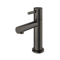 Hotbath Cobber Fonteinkraan opbouw - L-uitloop 8.5cm - verouderd ijzer E001AI - thumbnail