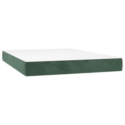 Pocketveringmatras 140x210x20 cm fluweel donkergroen Pocketveringmatras 140x210x20 cm fluweel donkergroen