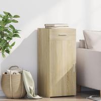 Dressoir 40x42,5x93 cm bewerkt hout sonoma eikenkleurig - thumbnail
