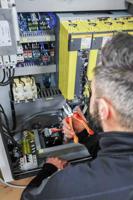 Wiha Combinatietang Professional electric met DynamicJoint® en OptiGrip met extra lang snijvlak | 200 mm | 8" | In blister - 27419 - 27419 - thumbnail