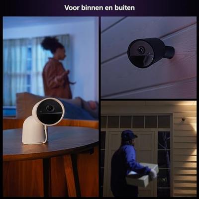 Philips Hue Secure beveiligingscamera met batterij - zwart