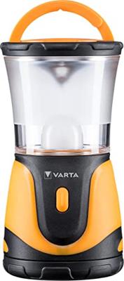 Varta 17664101111 Sports 3AA, 1 W LED Campinglantaarn 90 lm werkt op batterijen 230 g Oranje, Zwart
