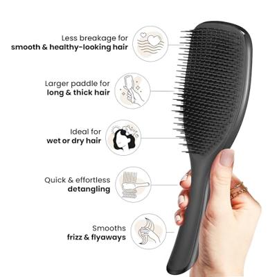 Tangle Teezer the wet detangler large black - thumbnail