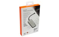 Kingston Nucleum C-HUBC1-SR-EN USB C Hub Type-C Adapter (met USB 3.0 interfaces, Type-C (Power delivery) voor het opladen van andere Type-C apparaten, USB voor gegevensoverdracht), Única - thumbnail