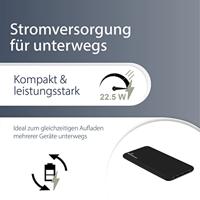 MediaRange MR754 powerbank Zwart Lithium-Polymeer (LiPo) 25000 mAh - thumbnail