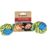 Honden waterspeeltje Knot Bone, blauw - thumbnail