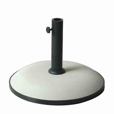Marbueno Base Parasol Rond 50x37 cm 25KG Wit Tuin, Zwembad en Terras 10453