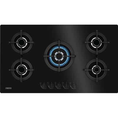 Zanussi ZGO98520BA Gas inbouwkookplaat Zwart