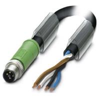 Phoenix Contact 1408813 Sensor/actuator connector, geassembleerd Aantal polen (sensoren): 4 2.00 m 1 stuk(s)