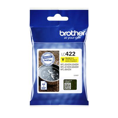 Brother Inktcartridge LC-422Y Origineel Geel LC422Y