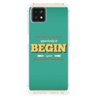 OPPO A53 5G | A73 5G Telefoonhoesje met tekst Quote Begin - thumbnail