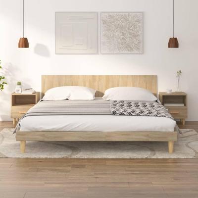 Nachtkastjes 2 st 40x35x47 cm sonoma eikenkleurig Nachtkastjes 2 st 40x35x47 cm sonoma eikenkleurig