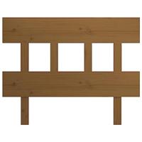 Hoofdbord 93,5x3x81 cm massief grenenhout honingbruin - thumbnail