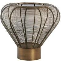 Light & Living Light en living theelichthouder mealynn bronskleurig 33 cm | 2 stuks - thumbnail