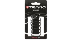 Trivio - spacer 2mm 1 1/8" aluminium zwart - 5 stuks - thumbnail