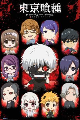 Poster Tokyo Ghoul - Chibi Characters 61x91,5cm