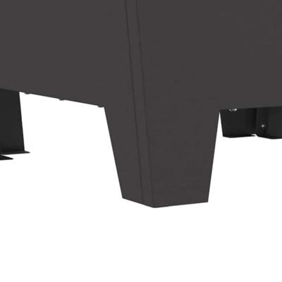 Vuurkorf Zwart 50 x 50 x 38 cm Koudgewalst staal