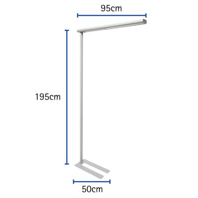 Vloerlamp maul jet led hoog 195cm aluminium