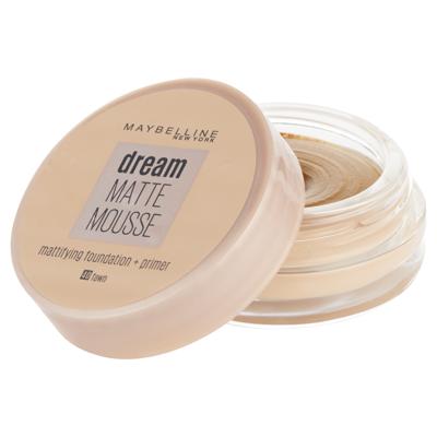 Maybelline Dream Matte Mousse Mattifying Foundation + Primer - 040 Fawn - Matterende Foundation met Medium Dekking - 18 ml Maybelline Dream Matte Mousse Mattifying Foundation + Primer - 040 Fawn - Matterende Foundation met Medium Dekking - 18 ml