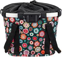 RIXEN & KAUL shoppertas "bikebasket" shop.bag r&k bikebasket happy flowers - thumbnail