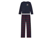 pepperts! Kinder fleece pyjamabroek (134/140, Marineblauw) - thumbnail