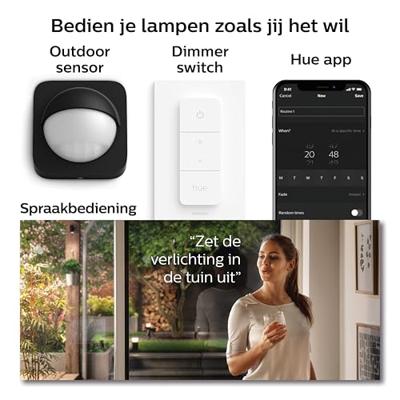 Hue Appear muurlamp wit en gekleurd licht verlichting Philips - Philips