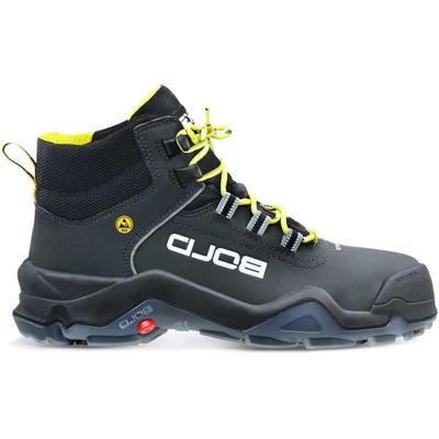 HKS Werkschoen Drive 1 VTP Metaalvrij Hoog S3 ESD | Zwart/Geel | Maat 40 - 00.162.032.40