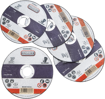 Connex set 5x slijpschijf rvs 230mm - cox938038 Connex set 5x slijpschijf rvs 230mm - cox938038