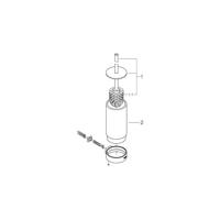 GROHE Selection Toiletborstelhouder - wandmontage - rond - gesloten - brushed cool sunrise 41076gn0 - thumbnail