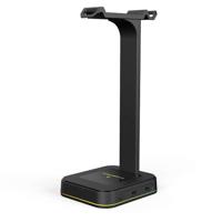 Gaming headsetstandaard - NOVA GAMING - Hydra - Universele standaard - RGB LED - Zwart - thumbnail