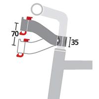KLICKFIX stuuradapter voor stuurpen - thumbnail