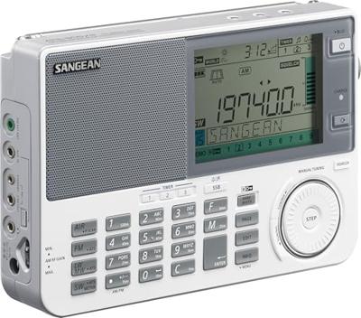 Sangean ATS-909X2 Wereldontvanger VHF (FM), Lange golf, Middengolf Wekfunctie Wit