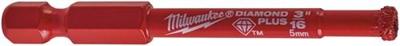 Milwaukee Accessoires diamond holesaws gen ii ø 5 mm - 49560503 Milwaukee Accessoires diamond holesaws gen ii ø 5 mm - 49560503