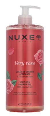 Nuxe Very Rose Soothing Shower Gel 750 ml