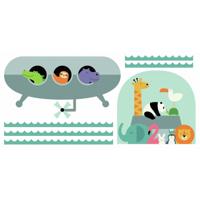 RoomMates muurstickers xl Underwater Expedition vinyl 7 stuks - thumbnail