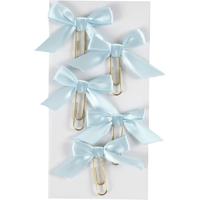 Creativ Company Paperclips, afm 40x70 mm, lichtblauw, 5 stuk/ 1 doos - thumbnail