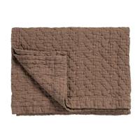 Vandyck Vandyck Pure 10 G.Dyed Brownie Bedsprei 260X260 - thumbnail