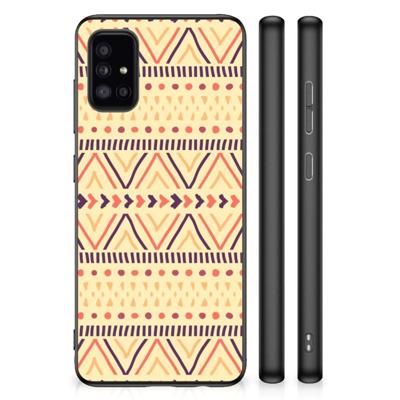 Samsung Galaxy A51 Bumper Case Aztec Yellow
