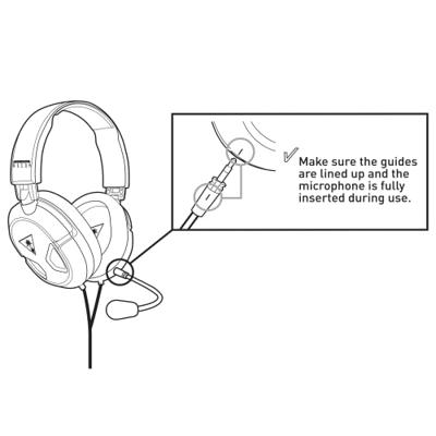 Hoofdtelefoon met microfoon Turtle Beach TB043101 Zwart rouge