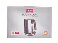 Melitta 1026-14 Look Aqua DeLuxe Waterkoker 1.7L 2400W Zwart/RVS - thumbnail