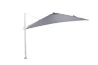 Hawaii zweefparasol 300x300 wit/ licht grijs zonwering Garden Impressions - Garden impressions - thumbnail