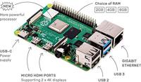 Raspberry Pi 4 Model B (4GB) - thumbnail