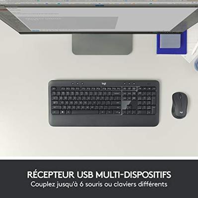 Logitech MK540 Advanced Azerty toetsenbord en muis Logitech MK540 Advanced Azerty toetsenbord en muis