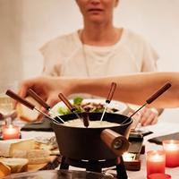 Boska Fondueset Pro - 4 personen - zwart - 1.2 liter - thumbnail