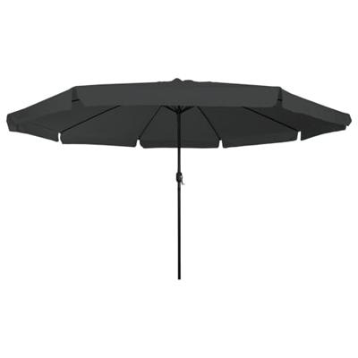Parasol Ø395x245 cm antraciet