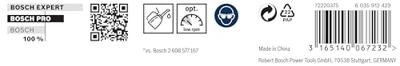 Bosch Accessories 2608596833 2608596833 HSS Metaal-spiraalboor 11 mm Gezamenlijke lengte 195 mm Geslepen DIN 340 Cilinderschacht 5 stuk(s)