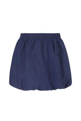 Like Flo winter rok meisjes teens - navy blauw - Silver - pinstripe